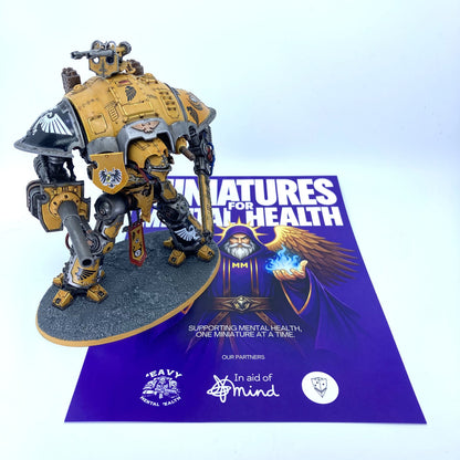 House Hawkshroud Knight Questoris - Donated By @merlins_miniatures