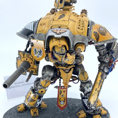 House Hawkshroud Knight Questoris - Donated By @merlins_miniatures