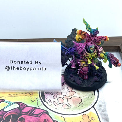Death Guard Champion & Framed Art Print - Donated By @theboypaints