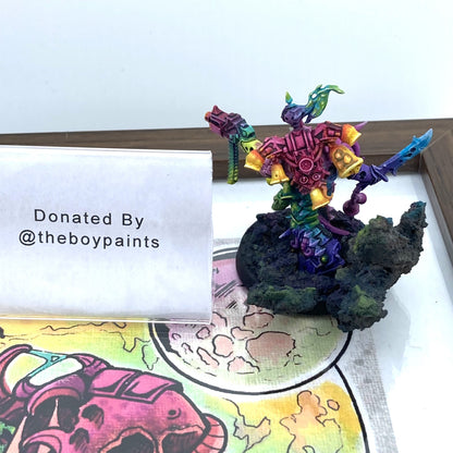Death Guard Champion & Framed Art Print - Donated By @theboypaints