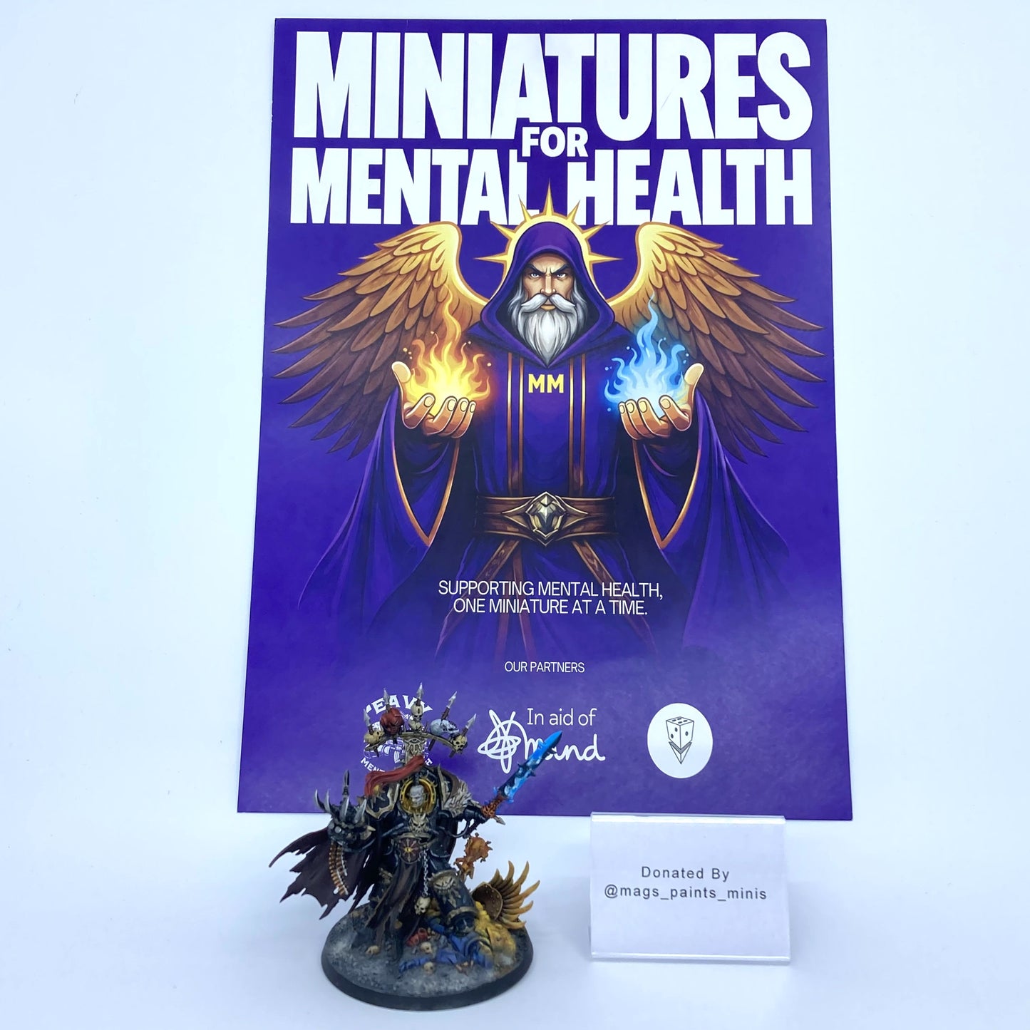 Warmaster Abaddon The Despoiler - Donated By @mags_paints_minis