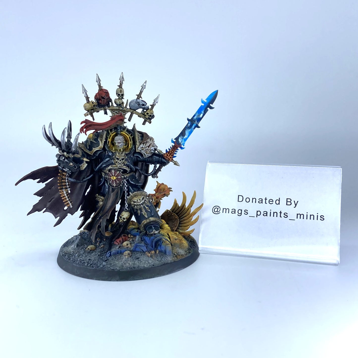 Warmaster Abaddon The Despoiler - Donated By @mags_paints_minis