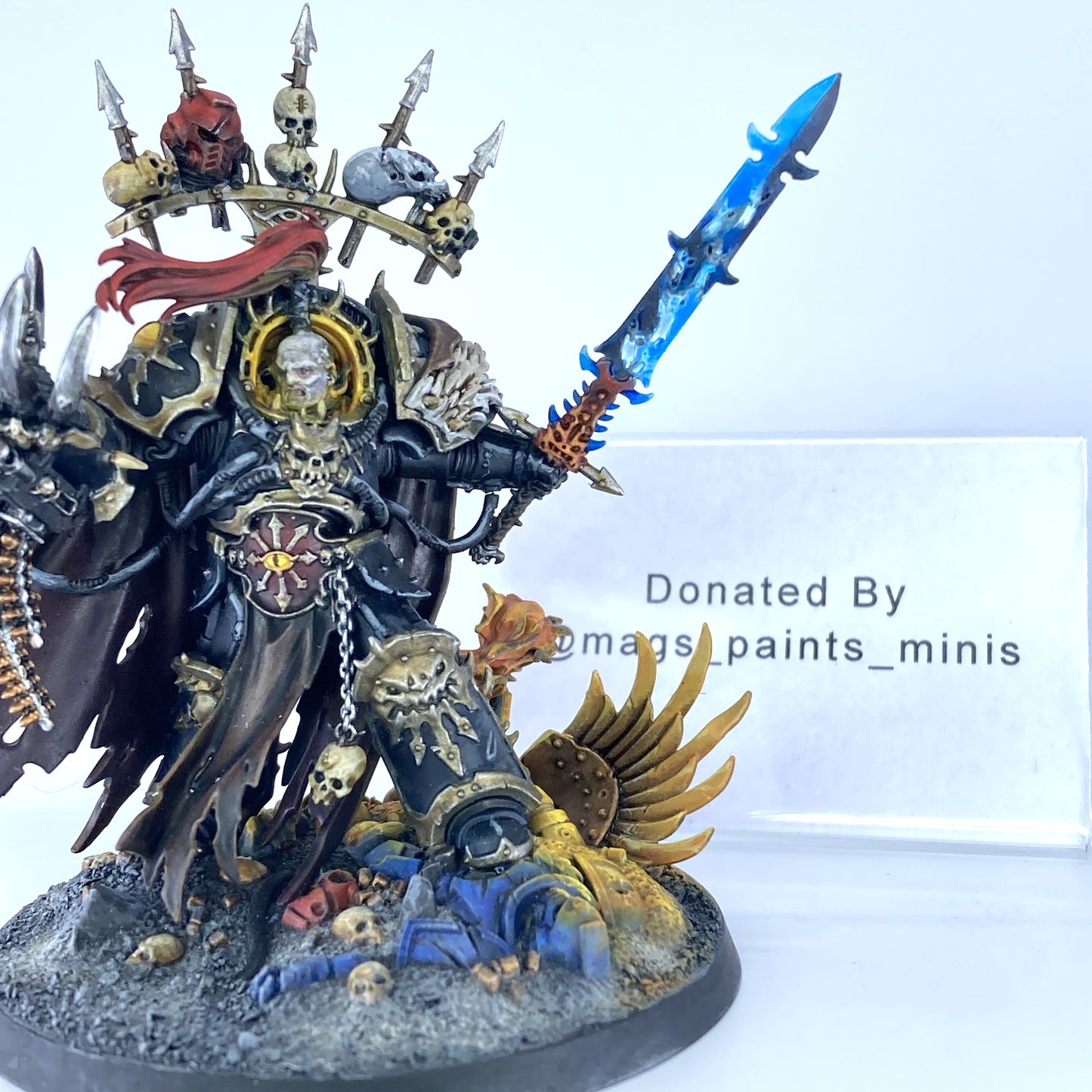 Warmaster Abaddon The Despoiler - Donated By @mags_paints_minis