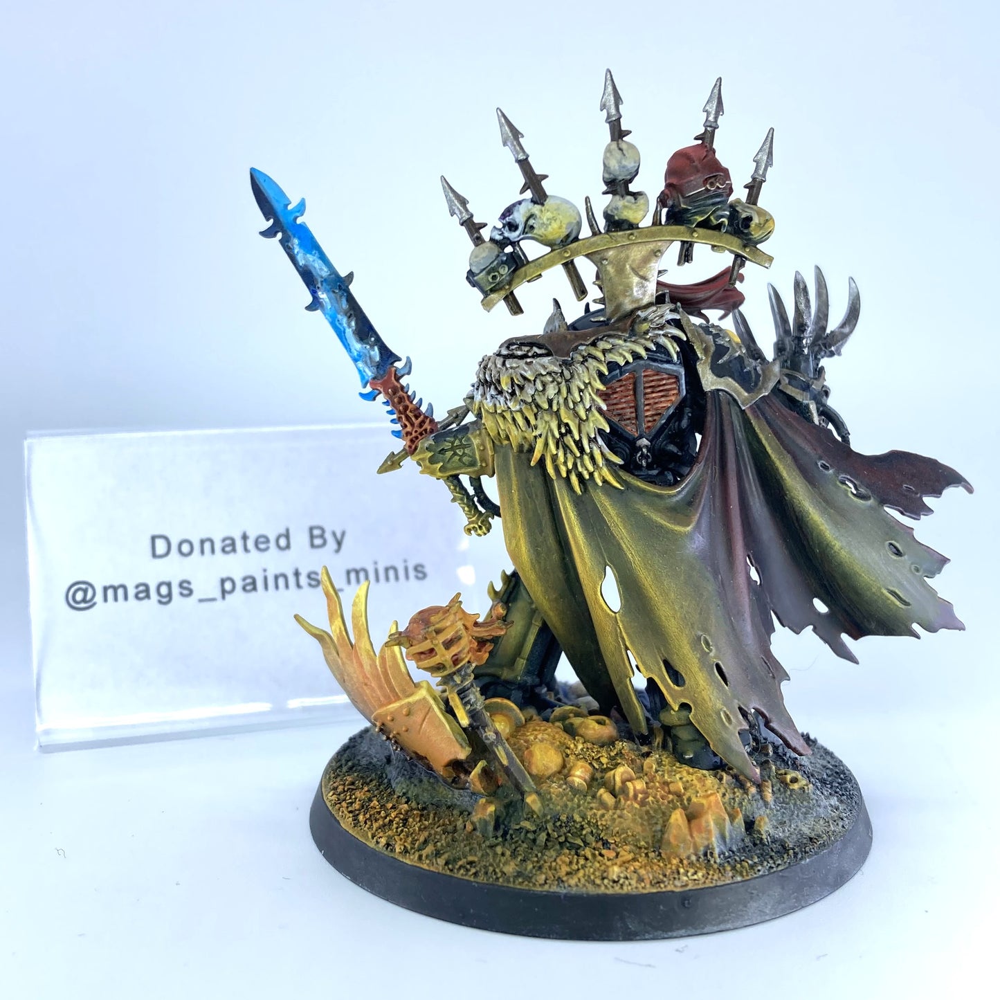 Warmaster Abaddon The Despoiler - Donated By @mags_paints_minis