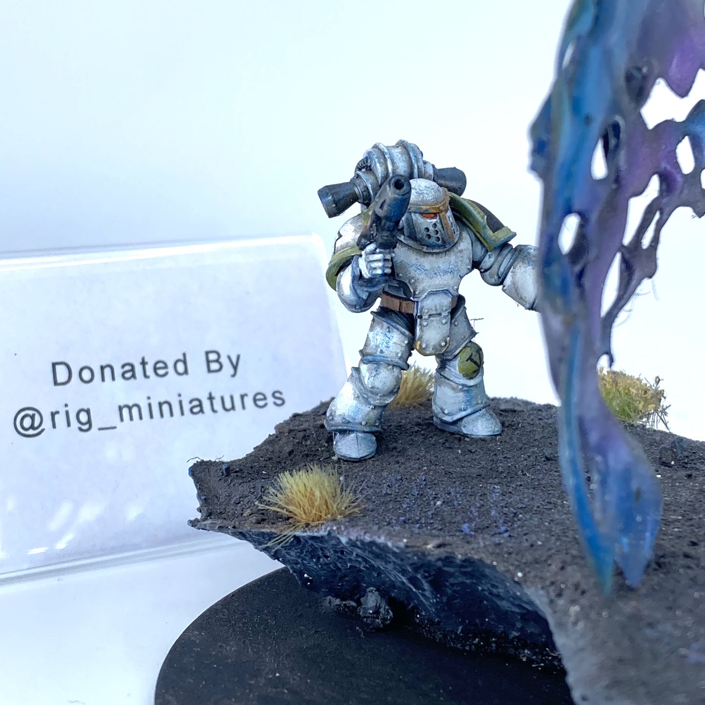 Death Guard Diorama - Donated By @rig_miniatures