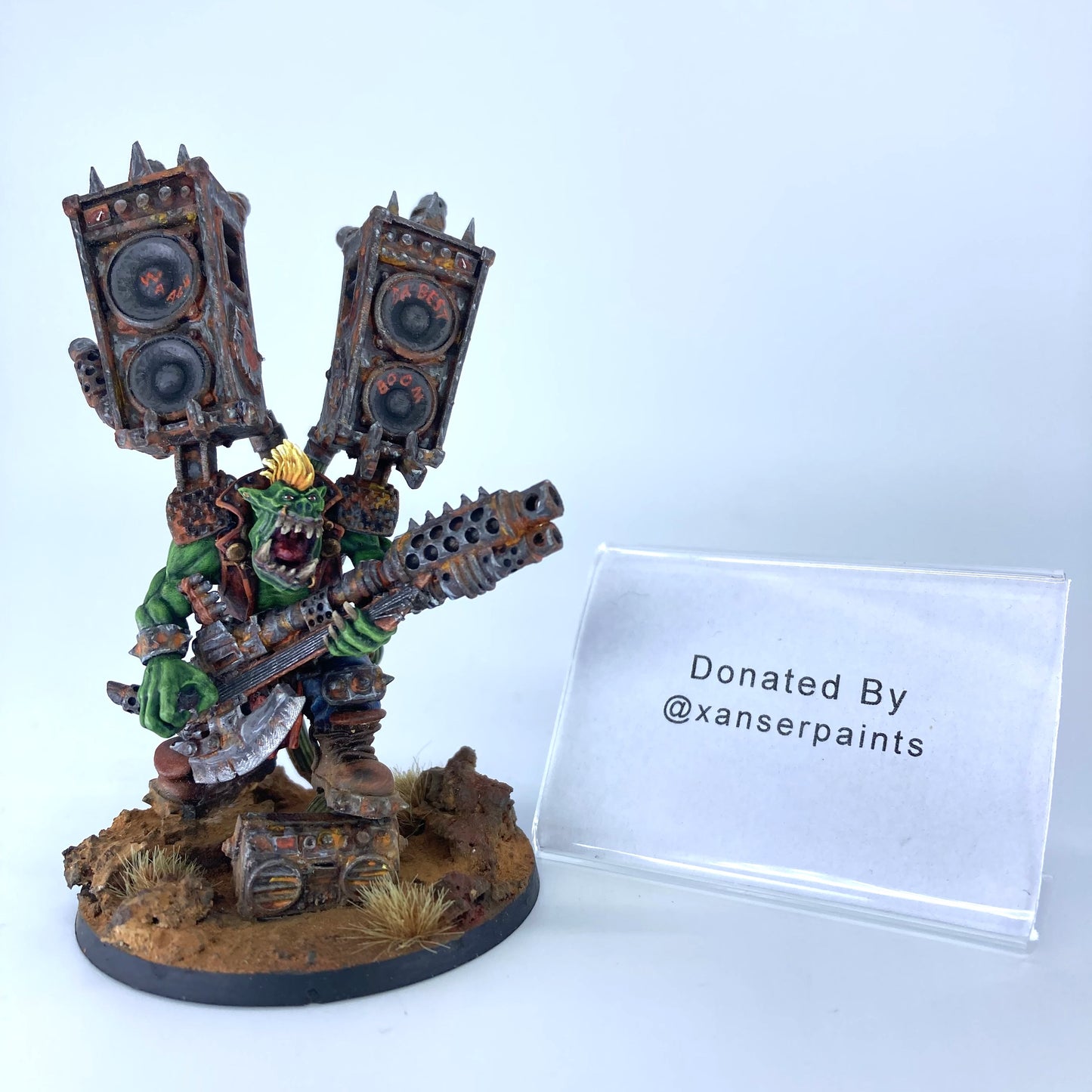 MrModulork Ork Rocker - Donated By @xanserpaints