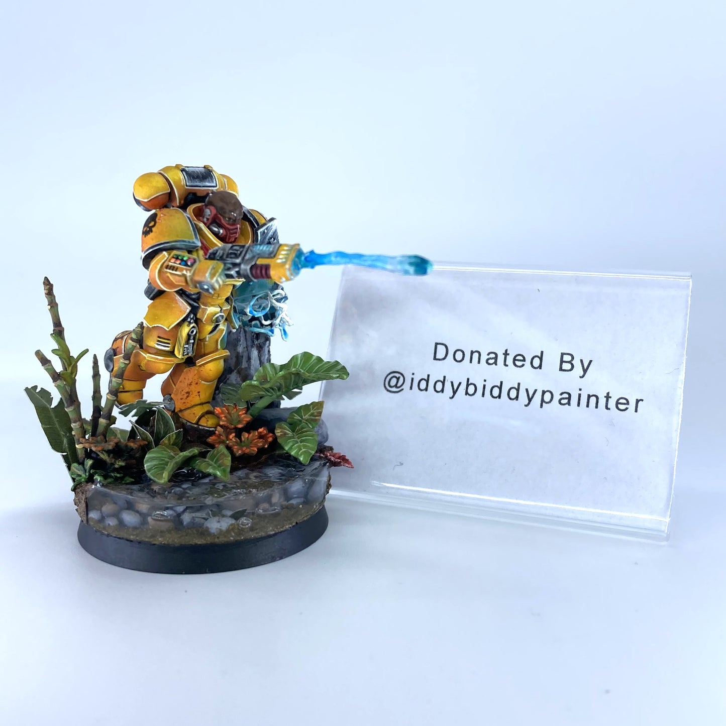 Imperial Fists Primaris Lieutenant - Donated By @iddybiddypainter