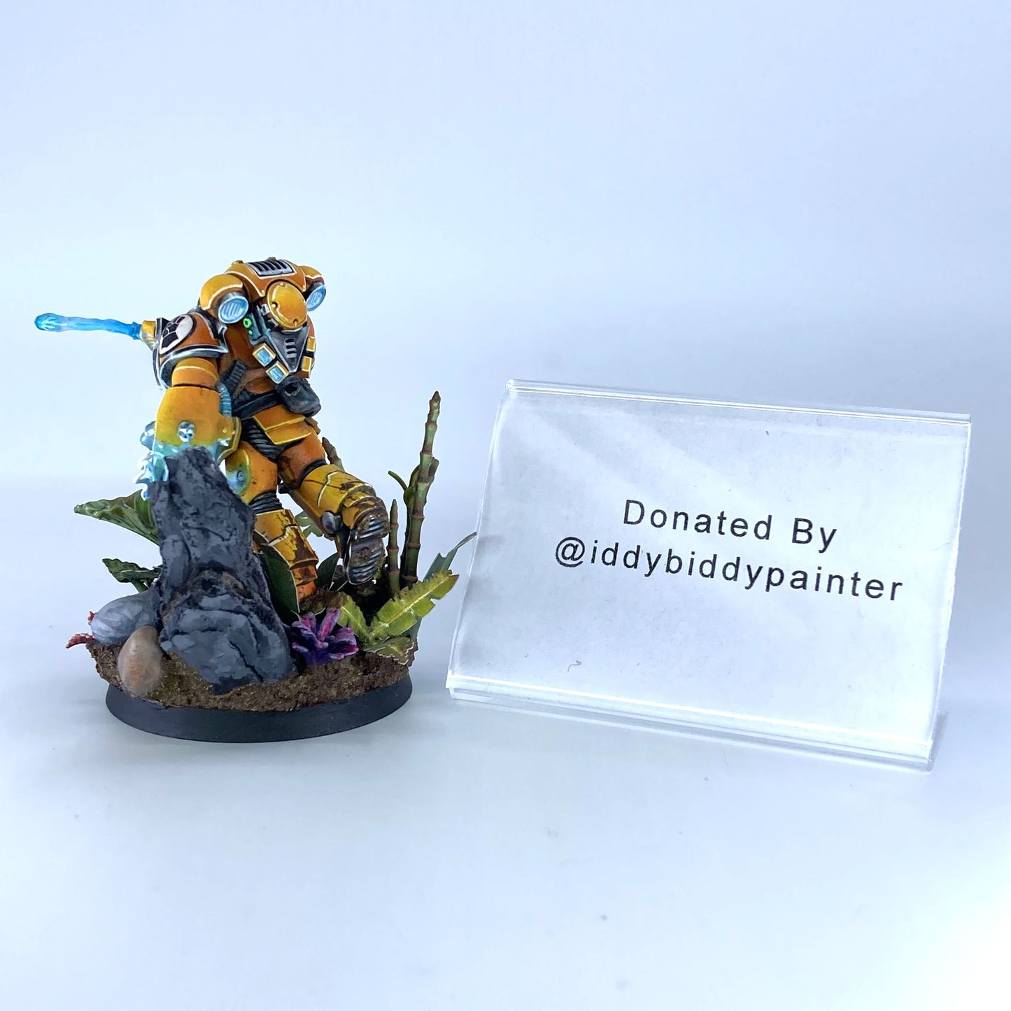 Imperial Fists Primaris Lieutenant - Donated By @iddybiddypainter