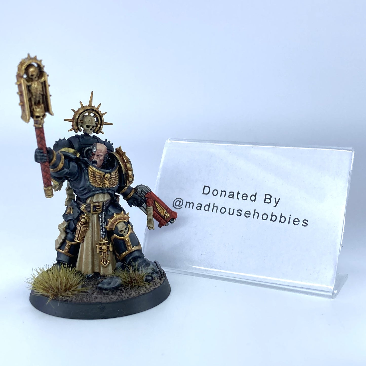 Space Marines Primaris Chaplain - Donated By @madhousehobbies