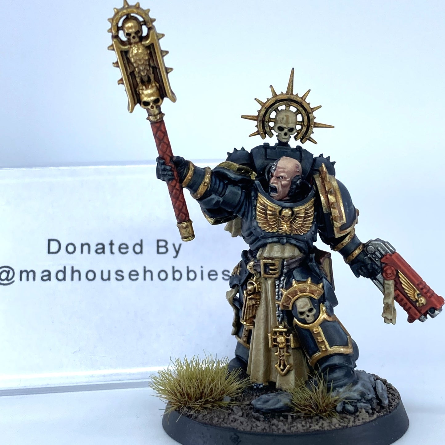 Space Marines Primaris Chaplain - Donated By @madhousehobbies