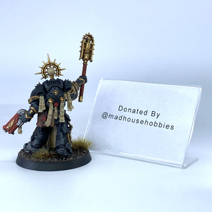 Space Marines Primaris Chaplain - Donated By @madhousehobbies