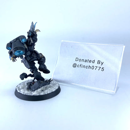 Space Wolves Wolf Guard Pack Leader - Donated By @cfinch0775