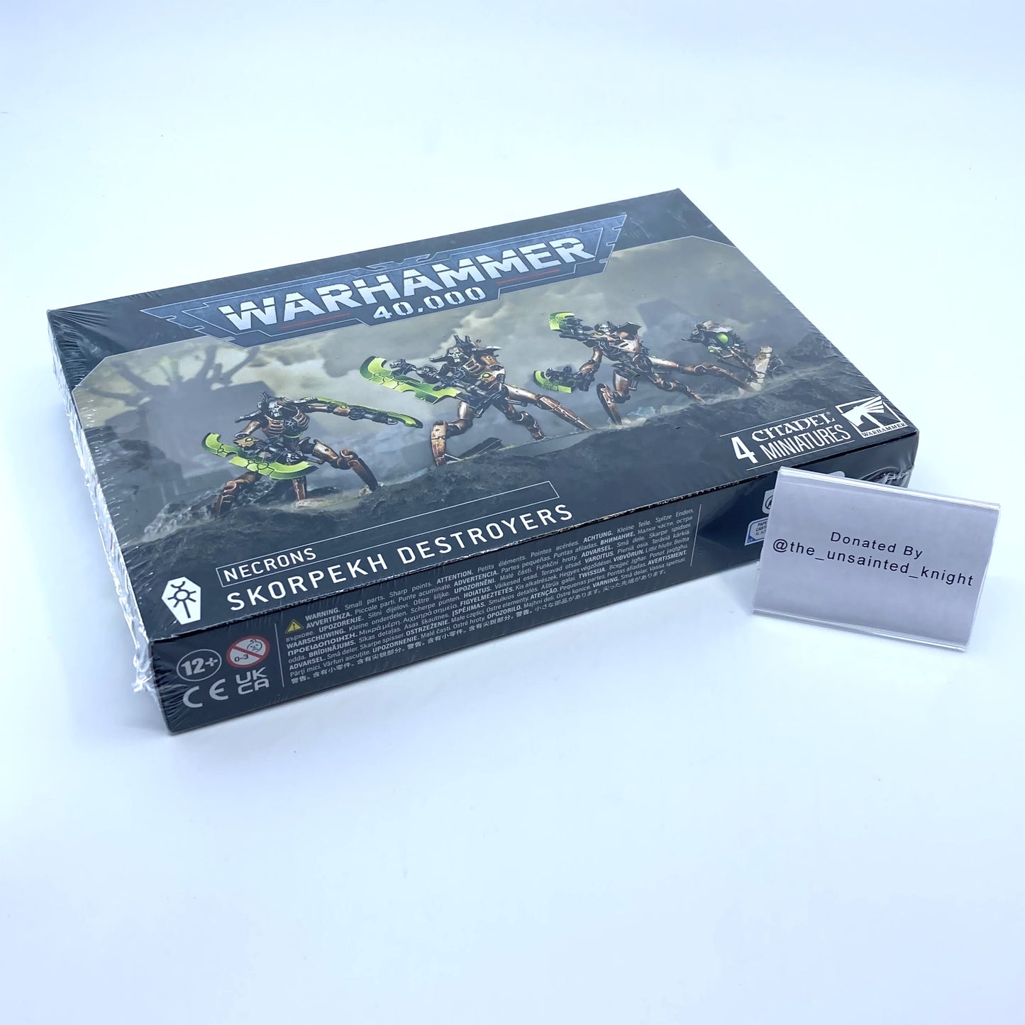 Necrons Skorpekh Destroyers - Donated By @the_unsainted_knight