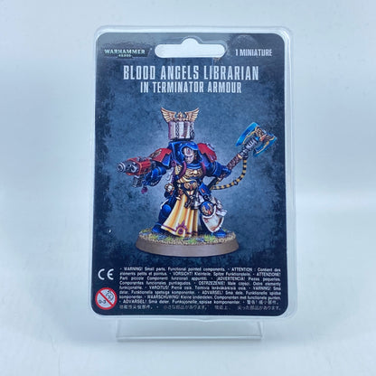 Blood Angels Librarian in Terminator Armour - Warhammer 40K - Games Workshop Online Only Range - Brand New