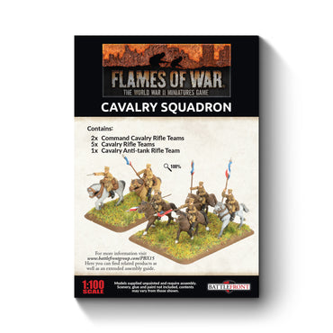 Pre-order: Polish Cavalry Squadron - Early War - Battlefront Miniatures - Brand New