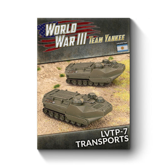 Pre-order: WW3: LVTP-7 Transports - Team Yankee - Battlefront Miniatures - Brand New