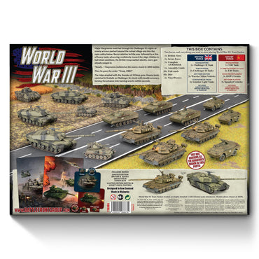 Pre-order: WW3: British vs Soviet Limited Edition Starter Set - Team Yankee - Battlefront Miniatures - Brand New