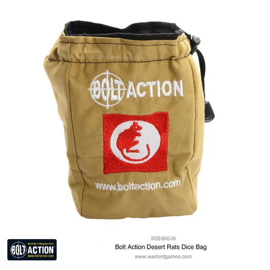 Desert Rats Dice Bag - Brand New - Warlord Games