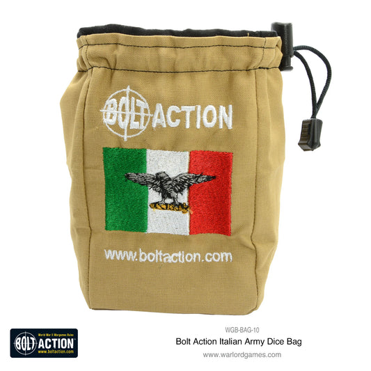 Italian Army Dice Bag - Brand New - Warlord Games