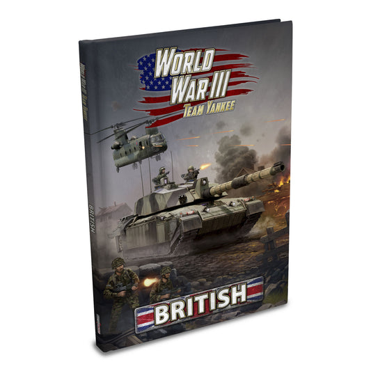 Pre-order: WW3: British Rulebook - Team Yankee - Battlefront Miniatures - Brand New