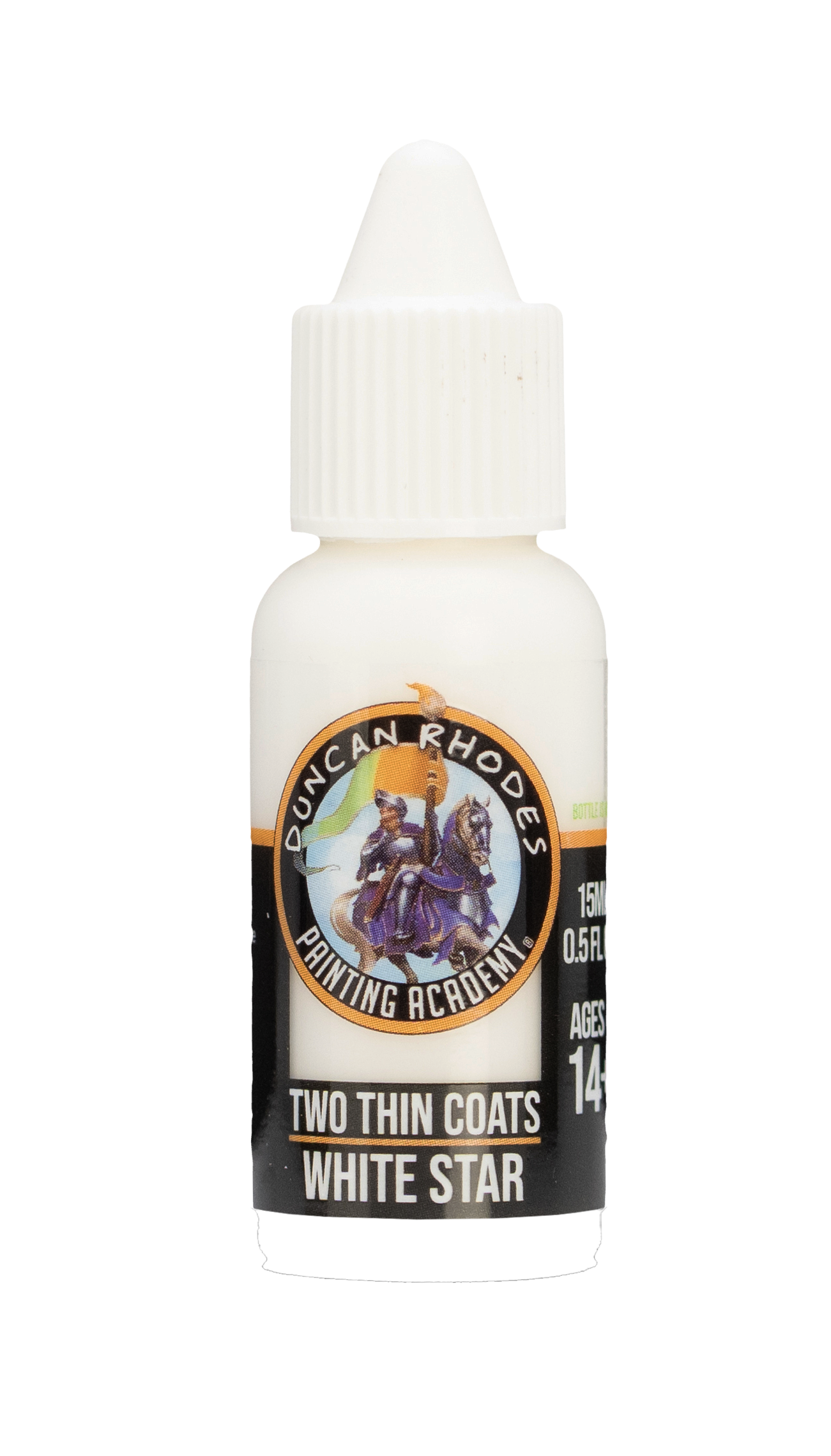 White Star Two Thin Coats Paints Duncan Rhodes Painting Academy - 15ml