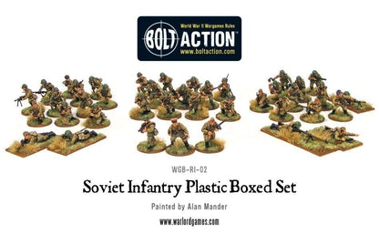 Soviet Infantry Red Army - Warlord Games Bolt Action Miniatures