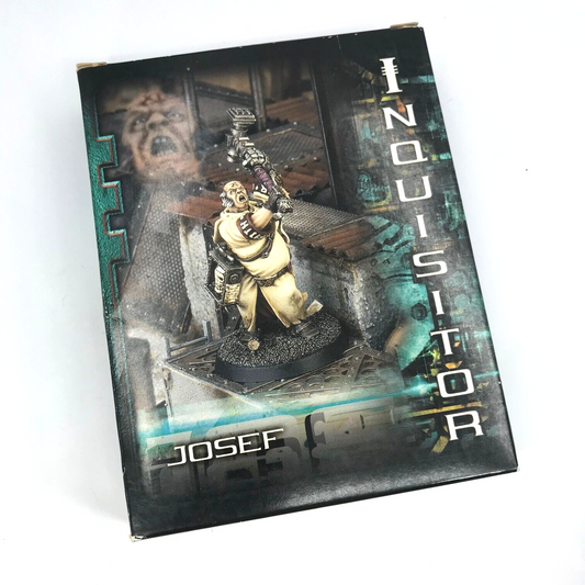 Metal Boxed Inquisitor Josef 54mm OOP - Warhammer 40K Y15