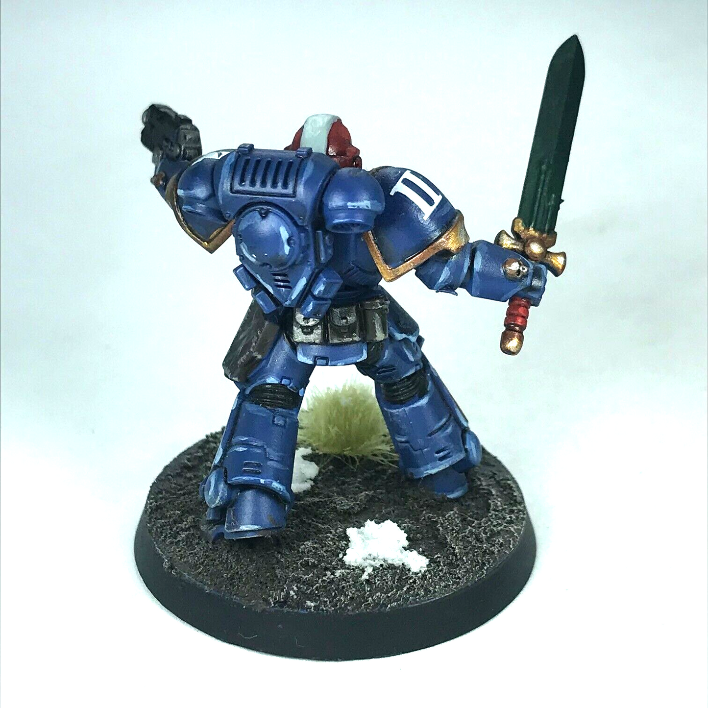 Primaris Space Marines Lieutenant Ultramarines - Painted - Warhammer 40K X8400