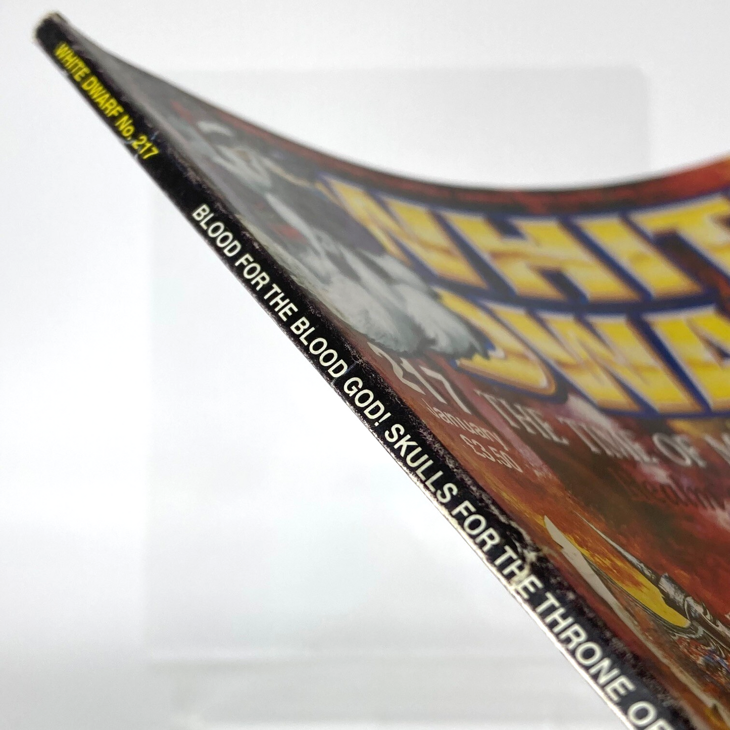 White Dwarf 217 Magazine Games Workshop Warhammer Fantasy 40,000 40K M1366