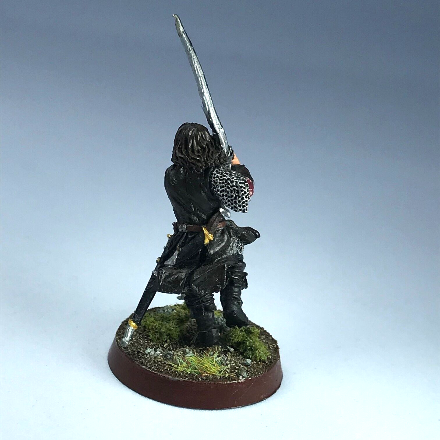 Aragon Helms Deep - LOTR Warhammer / Lord of the Rings Painted Metal X1317