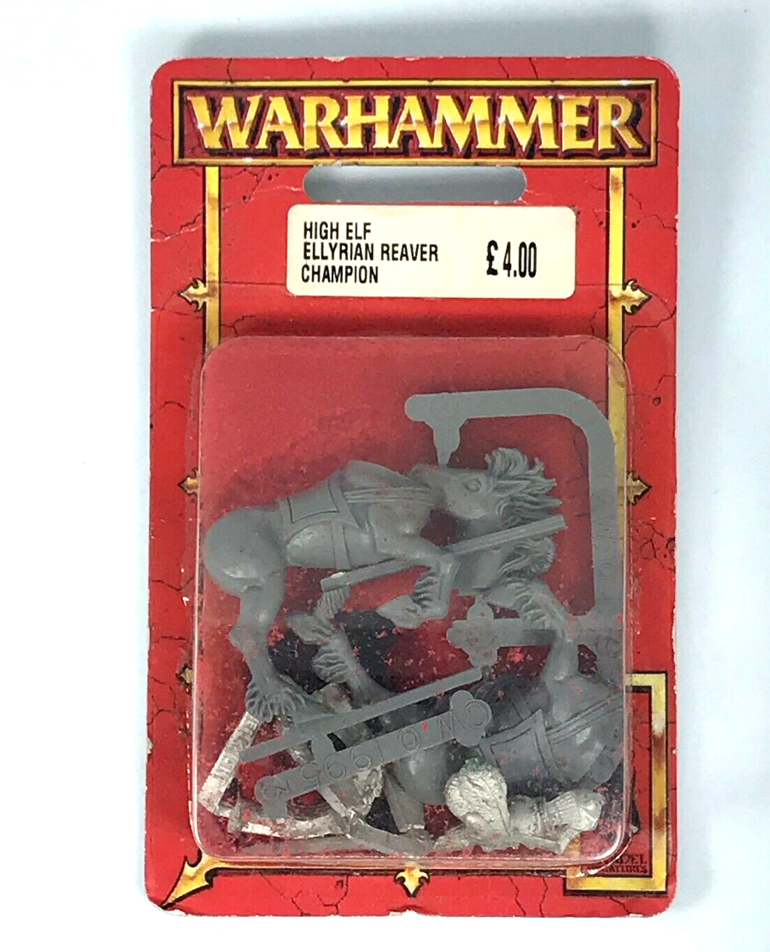 Classic High Elf Elves Ellyrian Reaver Champion Blister Warhammer Fantasy C1214