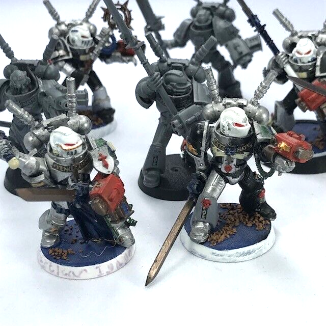 Grey Knights Interceptor Squad Space Marines - Painted - Warhammer 40K C163