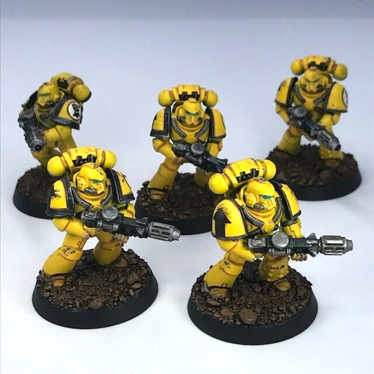 Imperial Fists Tactical Squad - Warhammer 30K Games Workshop Painted C4776