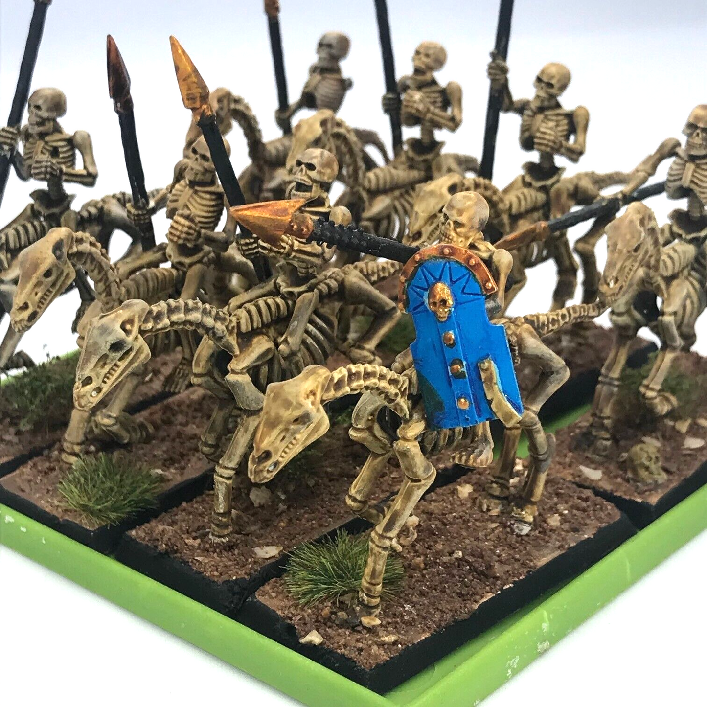 Classic Tomb Kings Skeleton Horsemen Unit - Incomplete - Warhammer Fantasy