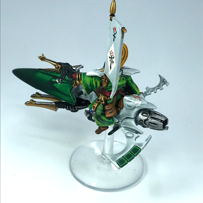 Eldar Warlock Skyrunner Aeldari - Painted - Warhammer 40K C3212