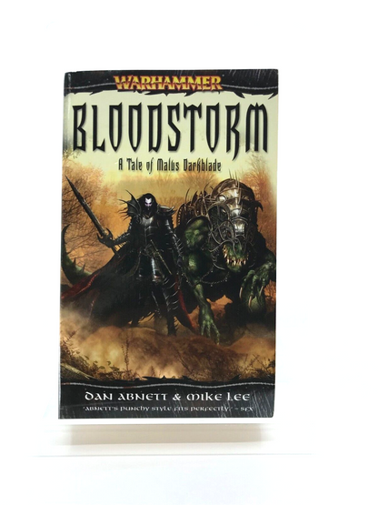 Bloodstorm Warhammer Malus Darkblade Book Abnett & Lee Games Workshop M546