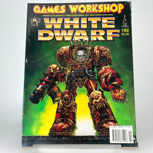 White Dwarf 182 Magazine Games Workshop Warhammer Fantasy 40,000 40K M1057