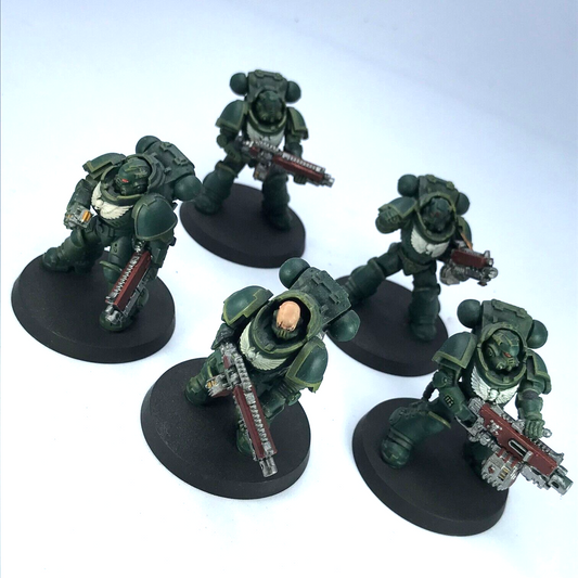 Dark Angels Primaris Intecessors Space Marines Painted - Warhammer 40K C3469