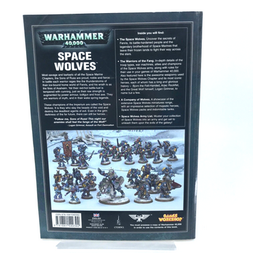 Space Wolves 4th Edition Codex - Warhammer 40K Games Workshop M836