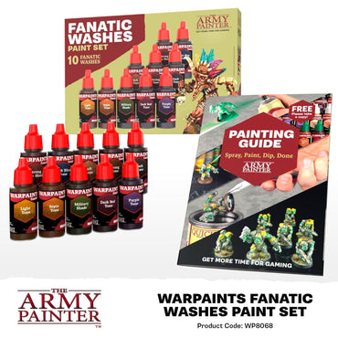 Fanatic Washes Paint Set - Warpaints Fanatic Washes - The Army Painter