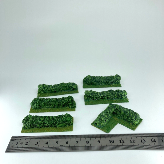 Assorted Hedge Pieces - Terrain & Accessories - Suitable For Wargaming C796