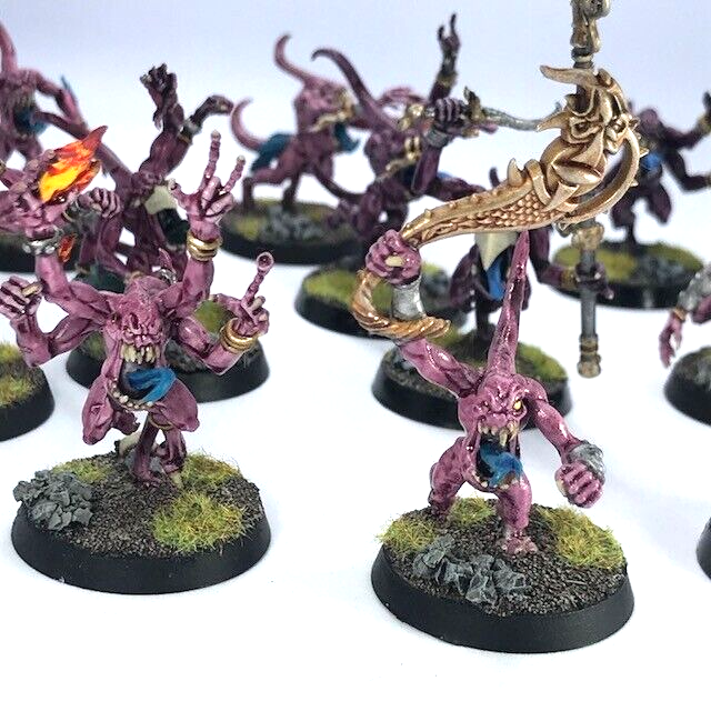 Pink Horrors of Tzeentch Chaos - Warhammer Age of Sigmar Painted C1409