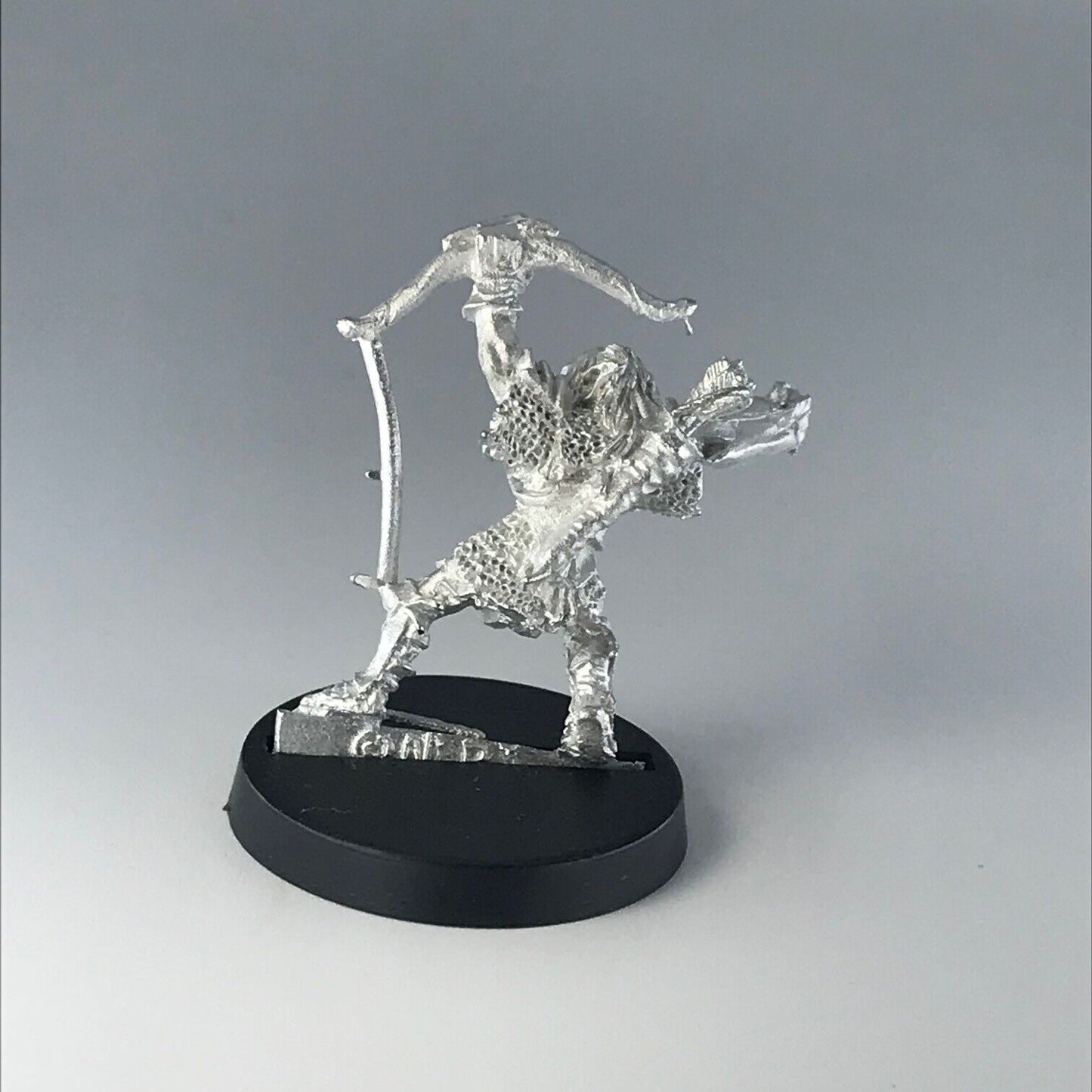 Armoured Moria Goblin Captain - Metal LOTR Warhammer / Lord of the Rings X3639