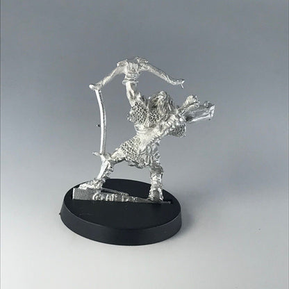 Armoured Moria Goblin Captain - Metal LOTR Warhammer / Lord of the Rings X3639