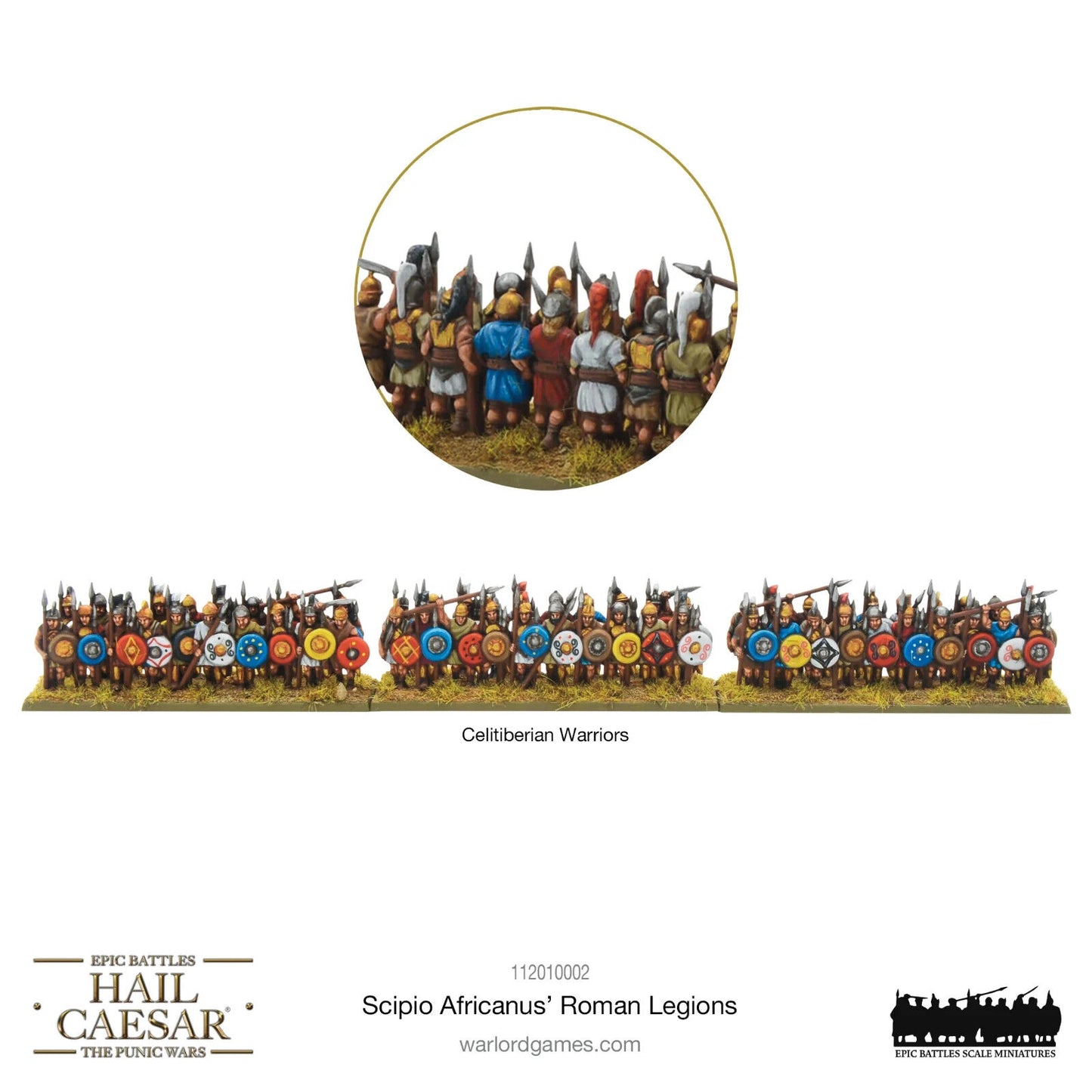 Scipio Africanus' Roman Legions - Warlord Games Hail Caesar Epic Miniatures