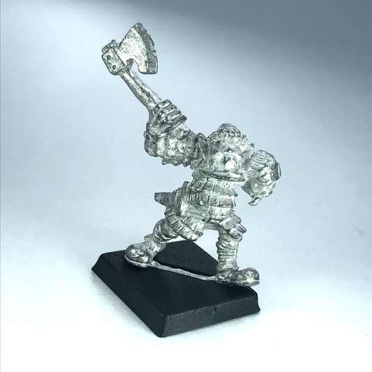 Classic Armoured Orc Marauder Warrior Dated 1989 Games Workshop Talisman X10666