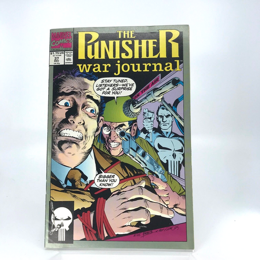 The Punisher War Journal Issue 37 Original Vintage Comic - Marvel Comics D77