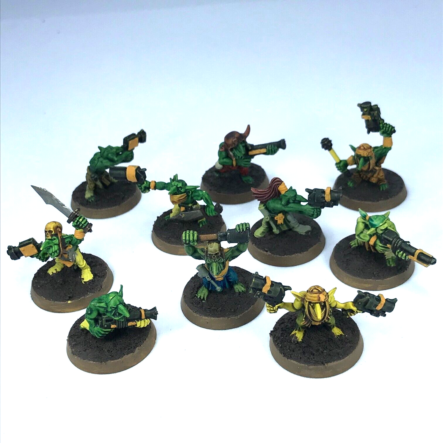 Ork Gretchin Mob Squad Space Orks - Painted - Warhammer 40K Games Workshop C4094