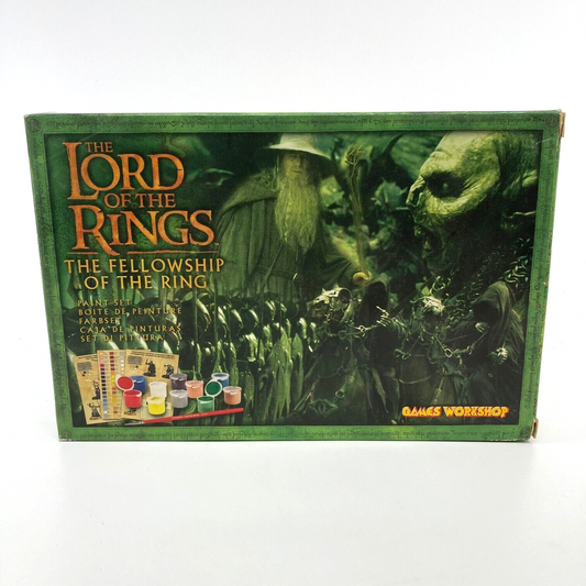 The Fellowship of the Ring Paint Set LOTR - Unopened - Warhammer W161