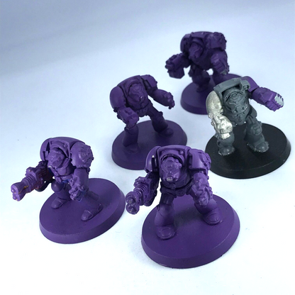 Space Marines Terminator Squad - Warhammer 40K Games Workshop C4887